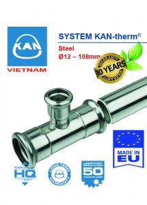 Ống thép mạ kẽm KAN-therm, nhập khẩu EU, sản xuất tại GERMANY & POLAND